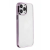 Newface iPhone 14 Pro Kılıf Element Silikon - Lila