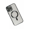 Newface iPhone 14 Pro Kılıf Kross Magneticsafe Kapak - Siyah