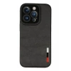 Newface iPhone 14 Pro Kılıf Loop Deri Silikon - Siyah