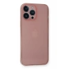 Newface iPhone 14 Pro Kılıf PP Ultra İnce Kapak - Pembe