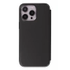 Newface iPhone 14 Pro Max Kılıf Dolpin Kapaklı - Siyah
