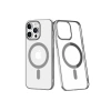 Newface iPhone 14 Pro Max Kılıf Element Magneticsafe Sert Kapak - Gümüş