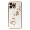 Newface iPhone 14 Pro Max Kılıf Esila Silikon - Beyaz
