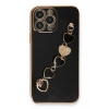 Newface iPhone 14 Pro Max Kılıf Esila Silikon - Siyah