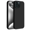 Newface iPhone 15 Kılıf First Silikon - Siyah