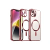 Newface iPhone 15 Kılıf Kross Magneticsafe Kapak - Kırmızı