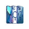Newface iPhone 15 Kılıf Kross Magneticsafe Kapak - Lacivert