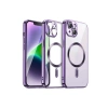 Newface iPhone 15 Kılıf Kross Magneticsafe Kapak - Mor