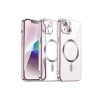 Newface iPhone 15 Kılıf Kross Magneticsafe Kapak - Rose