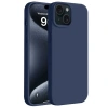 Newface iPhone 15 Plus Kılıf First Silikon - Lacivert