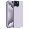 Newface iPhone 15 Plus Kılıf First Silikon - Lila