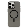 Newface iPhone 15 Pro Kılıf Anka PC Magneticsafe Sert Metal Kapak - Siyah