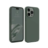 Newface iPhone 15 Pro Kılıf First Silikon - Koyu Yeşil