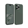 Newface iPhone 15 Pro Kılıf First Silikon - Koyu Yeşil