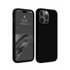 Newface iPhone 15 Pro Max Kılıf First Silikon - Siyah