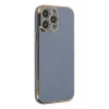 Newface iPhone 15 Pro Max Kılıf Volet Silikon - Mavi