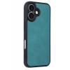 Newface iPhone 16 Kılıf Aras Deri Kapak - Açık Yeşil