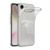 Newface iPhone 16E Kılıf Kart Şeffaf Silikon - Şeffaf