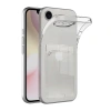 Newface iPhone 16E Kılıf Kart Şeffaf Silikon - Şeffaf