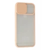 Newface iPhone 6 Plus Kılıf Palm Buzlu Kamera Sürgülü Silikon - Pembe