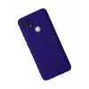 Newface Oppo A15 Kılıf Nano içi Kadife Silikon - Mor