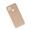 Newface Oppo A15 Kılıf Nano içi Kadife Silikon - Pudra