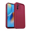 Newface Oppo A16 Kılıf Viera Silikon - Bordo