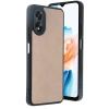 Newface Oppo A38 Kılıf Aras Deri Kapak - Pudra
