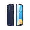 Newface Oppo A54 4G Kılıf Auto Focus Karbon Kapak - Lacivert