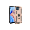 Newface Oppo Reno 4 Lite Kılıf Sofya Yüzüklü Silikon Kapak - Gold