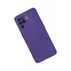 Newface Oppo Reno 5 Lite Kılıf Nano içi Kadife Silikon - Mor