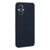 Newface Oppo Reno 7 Lite Kılıf Nano içi Kadife Silikon - Lacivert