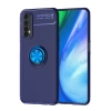 Newface Realme 7 Kılıf Range Yüzüklü Silikon - Mavi