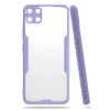 Newface Realme C15 Kılıf Platin Silikon - Lila