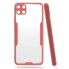 Newface Realme C15 Kılıf Platin Silikon - Pembe