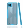 Newface Realme C21 Kılıf Platin Silikon - Mavi