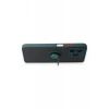 Newface Realme C53 Kılıf Montreal Yüzüklü Silikon Kapak - Yeşil