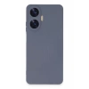 Newface Realme C55 Kılıf Nano içi Kadife Silikon - Gri