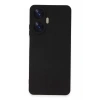 Newface Realme C55 Kılıf Nano içi Kadife Silikon - Siyah