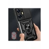 Newface Realme C55 Kılıf Pars Lens Yüzüklü Silikon - Yeşil