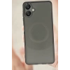 Newface Samsung A06 Kılıf Maya Karbon Kapak - Gri