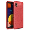 Newface Samsung Galaxy A01 Core Kılıf Auto Focus Kapak - Kırmızı