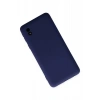 Newface Samsung Galaxy A01 Core Kılıf Nano içi Kadife Silikon - Lacivert