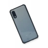 Newface Samsung Galaxy A02 Kılıf Miami Şeffaf Silikon - Lacivert