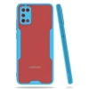 Newface Samsung Galaxy A02S Kılıf Platin Silikon - Mavi