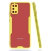 Newface Samsung Galaxy A02S Kılıf Platin Silikon - Sarı