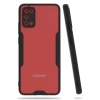 Newface Samsung Galaxy A02S Kılıf Platin Silikon - Siyah