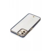 Newface Samsung Galaxy A04 Kılıf Liva Lens Silikon - Mavi