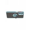 Newface Samsung Galaxy A04S Kılıf Montreal Yüzüklü Silikon Kapak - Buz Mavi
