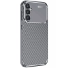 Newface Samsung Galaxy A16 5G Kılıf Auto Focus Karbon Kapak - Gri